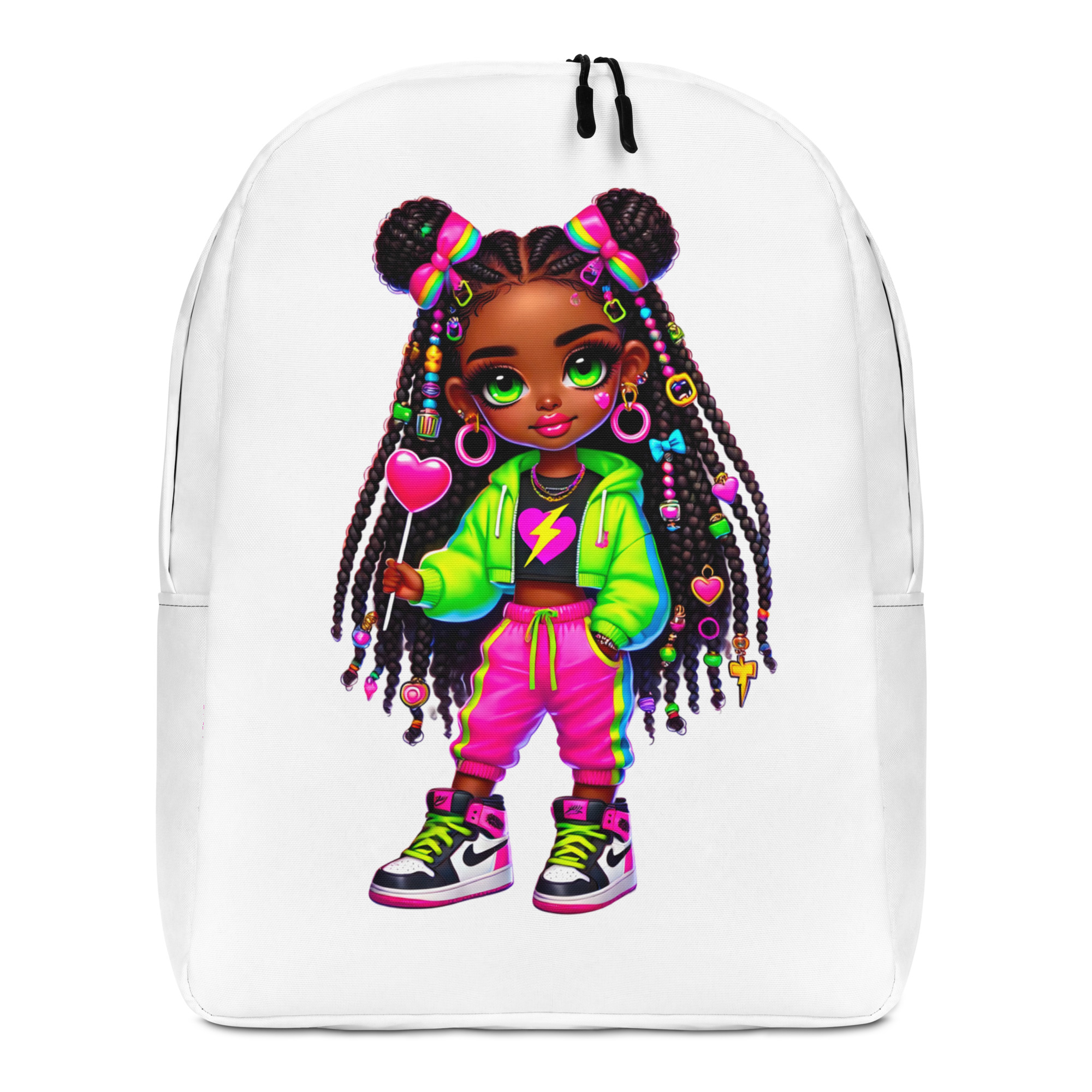 Dash Fruity Green Minimalist Backpack
