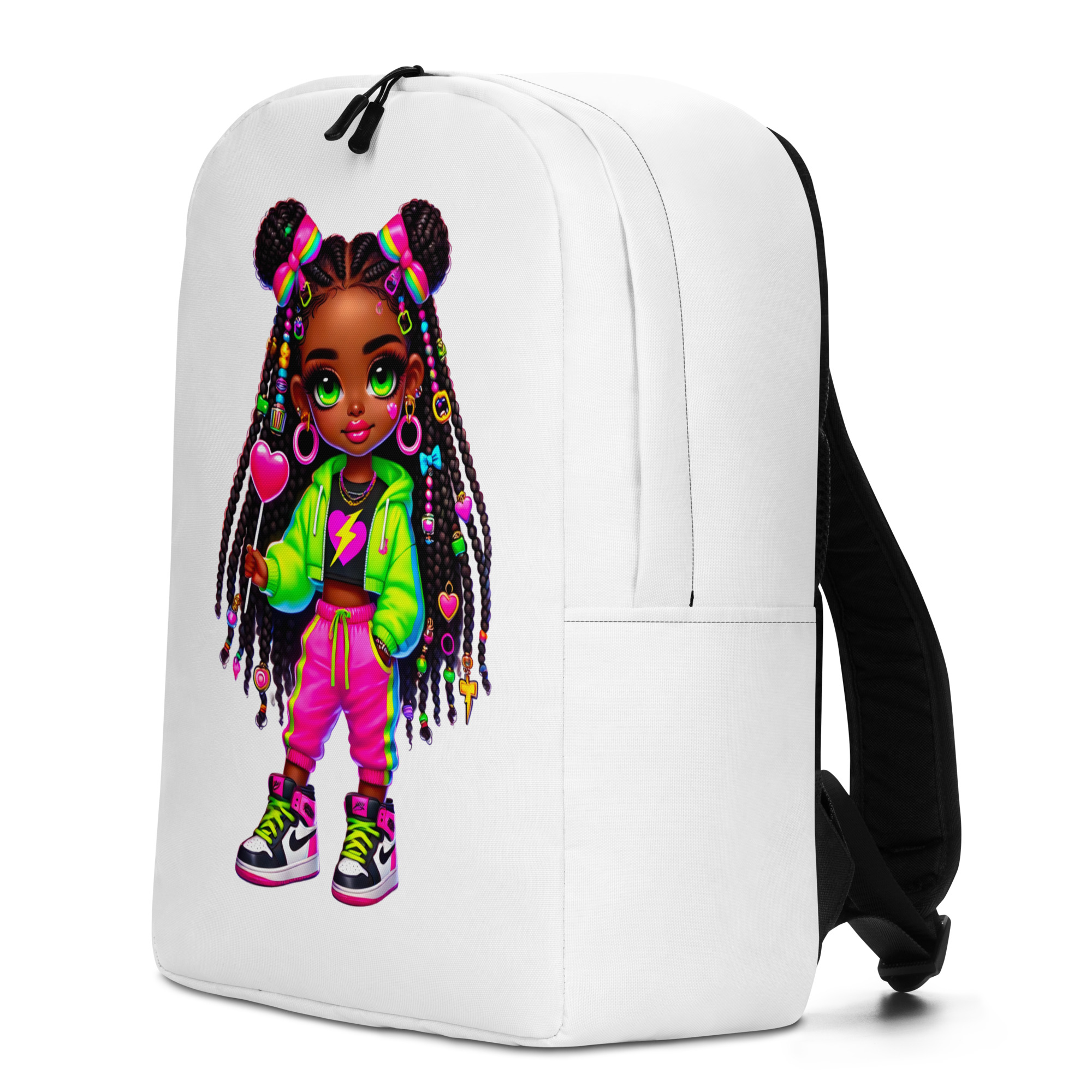 Dash Fruity Green Minimalist Backpack - Image 4