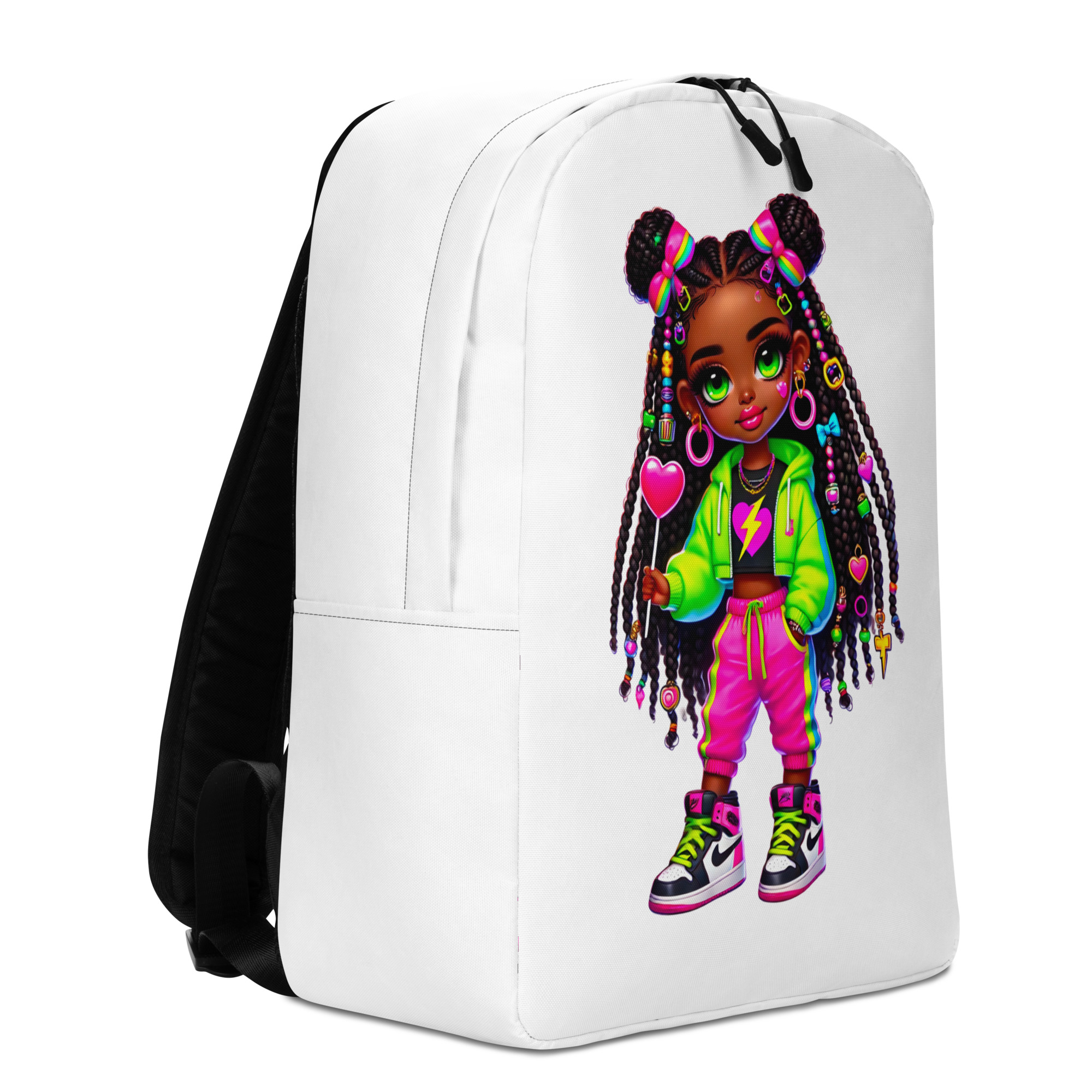 Dash Fruity Green Minimalist Backpack - Image 5