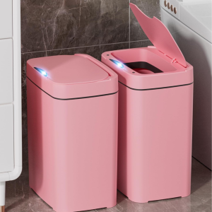 2 Pack 2.7 Gal Bathroom Trash Can
