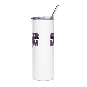 Cheer Mom (Purple) Stainless steel tumbler