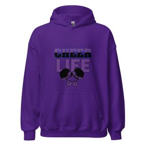 Cheer Life (Purple) Unisex Hoodie